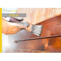 Ahşap Yüzeylerin Vernikli Renkli Ahşap Koruyucu ile Verniklenmesi Malzeme Hariç İşçilik Fiyatı