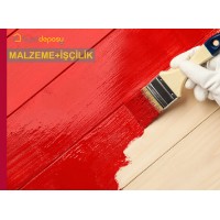 Ahşap Yüzeylere İki Kat Sentetik Esaslı Parlak Boya Yapılması Malzeme Dahil Yapılması Fiyatı