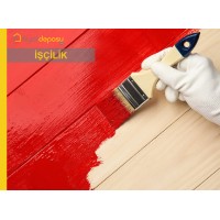 Ahşap Yüzeylere İki Kat Sentetik Esaslı Parlak Boya Yapılması Malzeme Hariç İşçilik Fiyatı