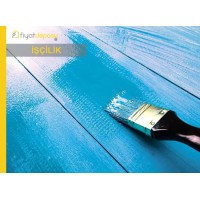 Ahşap Yüzeylere İki Kat Sentetik Esaslı Mat Boya Yapılması Malzeme Hariç İşçilik Fiyatı