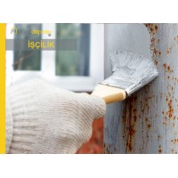 Demir Yüzeylere Korozyona Karşı İki Kat Antipas Boya Yapılması Malzeme Hariç İşçilik Fiyatı