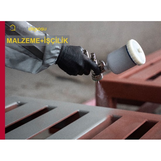 Demir Yüzeylere İki Kat Solvent Bazlı Epoksi Boya Yapılması Malzeme Dahil Yapılması Fiyatı