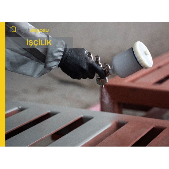 Demir Yüzeylere İki Kat Solvent Bazlı Epoksi Boya Yapılması Malzeme Hariç İşçilik Fiyatı