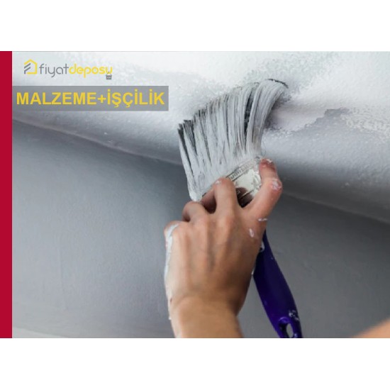 Eski Boyalı İç Cephe Yüzeylerinin Üç Kat Renkli Kireç Badana Yapılması Malzeme Dahil Yapılması Fiyatı