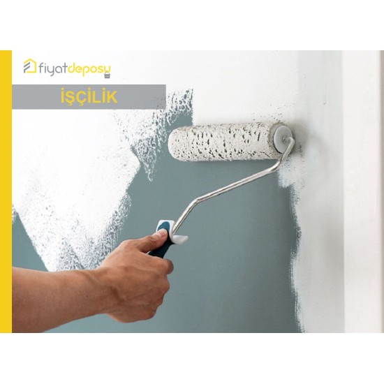 Eski Boyalı İç Cephe Yüzeylerinin Astar Uygulanarak İki Kat Su Bazlı Silikonlu İpek Mat İç Cephe Boyasıyla Boyanması Malzeme Hariç İşçilik Yapılması Fiyatı - Örtücülük Sınıf 2 - YOD Sınıf 1 - Parlaklık G2 Sınıfı