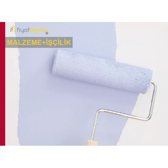 Eski Boyalı İç Cephe Yüzeylerinin Astar Uygulanarak İki Kat Su Bazlı Silikonlu Mat Antibakteriyel İç Cephe Boyasıyla Boyanması Malzeme Dahil Yapılması Fiyatı - Örtücülük Sınıf 2 - YOD Sınıf 2 - Parlaklık G3 Sınıfı