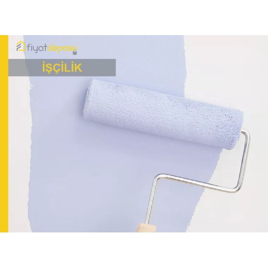 Eski Boyalı İç Cephe Yüzeylerinin Astar Uygulanarak İki Kat Su Bazlı Silikonlu Mat Antibakteriyel İç Cephe Boyasıyla Boyanması Malzeme Hariç İşçilik Yapılması Fiyatı - Örtücülük Sınıf 2 - YOD Sınıf 2 - Parlaklık G3 Sınıfı