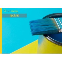 Yeni Sıvalı İç Cephe Yüzeylerine Üç Kat Renkli Kireç Badana Yapılması Malzeme Hariç İşçilik Yapılması Fiyatı