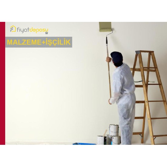 Yeni Sıvalı İç Cephe Yüzeylerinin Macun ve Astar Uygulanarak İki Kat Su Bazlı Plastik Mat İç Cephe Boyasıyla Boyanması Malzeme Dahil Yapılması Fiyatı - Örtücülük Sınıf 2 - YOD Sınıf 2 - Parlaklık G3 Sınıfı
