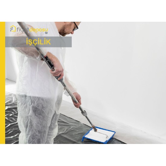 Yeni Sıvalı İç Cephe Yüzeylerinin Macun ve Astar Uygulanarak İki Kat Su Bazlı Silikonlu İpek Mat Antibakteriyel İç Cephe Boyasıyla Boyanması Malzeme Hariç İşçilik Yapılması Fiyatı - Örtücülük Sınıf 2 - YOD Sınıf 1 - Parlaklık G2 Sınıfı