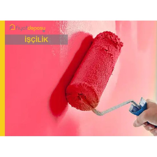 Yeni Sıvalı İç Cephe Yüzeylerinin Macun ve Astar Uygulanarak İki Kat Sentetik Esaslı Parlak İç Cephe Boyasıyla Boyanması Malzeme Hariç İşçilik Yapılması Fiyatı