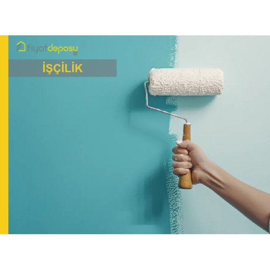 Yeni Sıvalı İç Cephe Yüzeylerinin Macun ve Astar Uygulanarak İki Kat Sentetik Esaslı Mat İç Cephe Boyasıyla Boyanması Malzeme Hariç İşçilik Yapılması Fiyatı