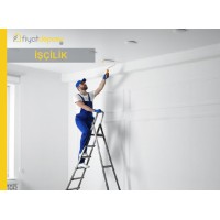 Eski Boyalı İç Cephe Tavan Yüzeylerinin İki Kat Su Bazlı Tavan Boyasıyla Boyanması Malzeme Hariç İşçilik Yapılması Fiyatı - Örtücülük Sınıf 2 - YOD Sınıf 5 - Parlaklık G3 Sınıfı