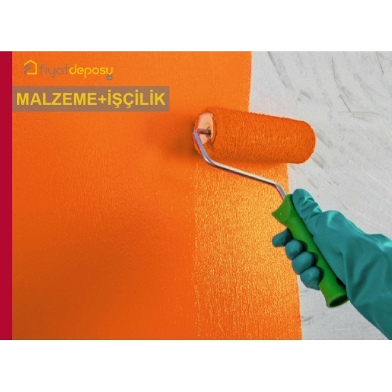 Brüt Beton, Sıvalı veya Eski Boyalı Dış Cephe Yüzeylerinin Astar Uygulanarak Saf Akrilik Esaslı Dış Cephe Boyasıyla (V1 : W3 : G2) Boyanması Malzeme Dahil Yapılması Fiyatı