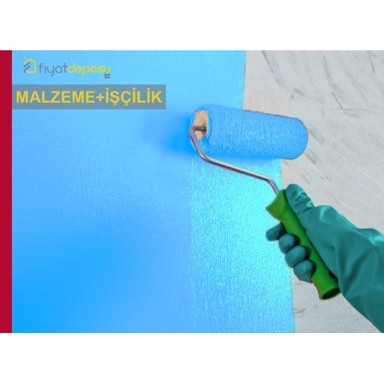 Brüt Beton, Sıvalı veya Eski Boyalı Dış Cephe Yüzeylerinin Astar Uygulanarak Fotokatalitik Özellikli Saf Akrilik Esaslı Su Bazlı Dış Cephe Boyasıyla (V1 : W3 : G2) Boyanması Malzeme Dahil Yapılması Fiyatı