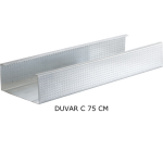 All Alçı - Duvar C 75 Profil 0,45 mm - (Boyut: 42/74/42 mm) (Dc 75 Profili)