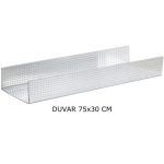 All Alçı - Duvar U 100 Profil 0,45 mm - (Boyut: 28/100/20 mm) (Du 100 Profili)