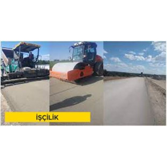 Silindir ile Sıkıştrılmış Beton Yollarda Su ile Kür Yapılması (Malzeme Hariç) (İşçilik)