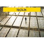 Nervürlü çelik hasırın yerine konulması 1,500-3,000 kg/m2 (3,000 kg/m2 dahil) (Malzeme Hariç) (İşçilik) Nervürlü çelik hasırın yerine konulması 1,500-3,000 kg/m2 (3,000 kg/m2 dahil) (Malzeme Hariç) (İşçilik)