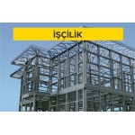 Her çeşit profil, çelik çubuk ve çelik saçlarla karkas, (çerçeve) inşaat yapılması, yerine tespiti (Malzeme Hariç) (İşçilik) Her çeşit profil, çelik çubuk ve çelik saçlarla karkas, (çerçeve) inşaat yapılması, yerine tespiti (Malzeme Hariç) (İşçilik)