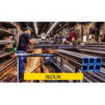 Lama ve profil demirlerden çeşitli demir işleri yapılması ve yerine konulması (Malzeme Hariç) (İşçilik) Lama ve profil demirlerden çeşitli demir işleri yapılması ve yerine konulması (Malzeme Hariç) (İşçilik)