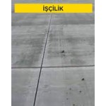 Saha betonu ve beton yollarda büzülme derzi yapılması (Malzeme Hariç) (İşçilik) Saha betonu ve beton yollarda büzülme derzi yapılması (Malzeme Hariç) (İşçilik)