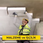 10 cm kalınlığındaki teçhizatsız gazbeton izolasyon plakları ile çatı ve döşemelerde ısı yalıtımı yapılması (2,50 N/mm² ve 400 kg/m³) (Malzeme Dahil) 10 cm kalınlığındaki teçhizatsız gazbeton izolasyon plakları ile çatı ve döşemelerde ısı yalıtımı yapılması (2,50 N/mm² ve 400 kg/m³) (Malzeme Dahil)