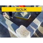10 cm kalınlığındaki taşıyıcı bimsbeton duvar blokları ile duvar yapılması (bimsbeton tutkalı ile) (min. 5 N/mm² ve min. 900 kg/m³) (Malzeme Hariç) (İşçilik) 10 cm kalınlığındaki taşıyıcı bimsbeton duvar blokları ile duvar yapılması (bimsbeton tutkalı ile) (min. 5 N/mm² ve min. 900 kg/m³) (Malzeme Hariç) (İşçilik)