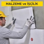 10 cm kalınlıkta gazbeton ısı yalıtım levhası ile dış duvarlarda dıştan ısı yalıtımı ve üzerine gazbeton ısı yalıtım levha sıvası yapılması (Mantolama) (Malzeme Dahil) 10 cm kalınlıkta gazbeton ısı yalıtım levhası ile dış duvarlarda dıştan ısı yalıtımı ve üzerine gazbeton ısı yalıtım levha sıvası yapılması (Mantolama) (Malzeme Dahil)