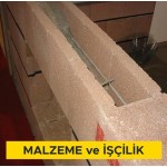 10 cm kalınlığındaki teçhizatlı bimsbeton lento temini ve yerine konulması (Malzeme Dahil) 10 cm kalınlığındaki teçhizatlı bimsbeton lento temini ve yerine konulması (Malzeme Dahil)