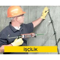 Epoksi enjeksiyon ile çatlak onarımı (Malzeme Hariç) (İşçilik)