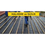 Eğimli çatılarda, çatı örtüsü altına, 3 mm kalınlıkta elastomer esaslı, cam tülü taşıyıcılı polimer bitümlü örtü (-20 °C soğukta bükülmeli) ile su yalıtımı yapılması (Malzeme Dahil) Eğimli çatılarda, çatı örtüsü altına, 3 mm kalınlıkta elastomer esaslı, cam tülü taşıyıcılı polimer bitümlü örtü (-20 °C soğukta bükülmeli) ile su yalıtımı yapılması (Malzeme Dahil)