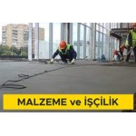 200 kg çimento dozlu tesviye tabakası yapılması (Malzeme Dahil)