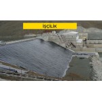1,5 mm kalınlıkta, LDPE esaslı, (düz tip yada sinyal tabakalı) jeomembran ile su yalıtımı yapılması (Malzeme Hariç) (İşçilik)