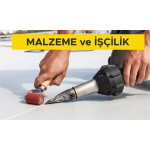 2 mm kalınlıkta, TPO esaslı, (UV dayanımlı, donatılı) jeomembran ile su yalıtımı yapılması (Malzeme Dahil) 2 mm kalınlıkta, TPO esaslı, (UV dayanımlı, donatılı) jeomembran ile su yalıtımı yapılması (Malzeme Dahil)
