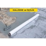 Çimento esaslı polimer modifiyeli iki bileşenli kullanıma hazır yalıtım harcı ile 2 kat halinde toplam 1.5 mm kalınlıkta su yalıtımı yapılması (Malzeme Dahil) Çimento esaslı polimer modifiyeli iki bileşenli kullanıma hazır yalıtım harcı ile 2 kat halinde toplam 1.5 mm kalınlıkta su yalıtımı yapılması (Malzeme Dahil)