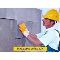 5 cm kalınlığındaki ekstrüde polistren köpük levha üzerine alçıpan levha yapıştırarak duvarda ısı yalıtımı yapılması (kat yüksekliği 3,5 m’den yüksek olan yapılarda kullanılmak üzere) (Malzeme Dahil) 5 cm kalınlığındaki ekstrüde polistren köpük levha üzerine alçıpan levha yapıştırarak duvarda ısı yalıtımı yapılması (kat yüksekliği 3,5 m’den yüksek olan yapılarda kullanılmak üzere) (Malzeme Dahil)