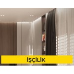 Kartonpiyer alçısı ile perde bantı yapılması (Malzeme Hariç) (İşçilik) Kartonpiyer alçısı ile perde bantı yapılması (Malzeme Hariç) (İşçilik)