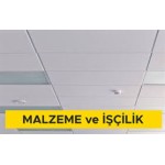 60x60cm ebadında 0,70mm kalınlığında minimum 20 mikron elektrostatik toz boyalı (polyester esaslı) deliksiz alüminyum plakadan (EN AW 3000 serisi) sarkmalı sistem asma tavan yapılması (Malzeme Dahil) 60x60cm ebadında 0,70mm kalınlığında minimum 20 mikron elektrostatik toz boyalı (polyester esaslı) deliksiz alüminyum plakadan (EN AW 3000 serisi) sarkmalı sistem asma tavan yapılması (Malzeme Dahil)