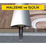 Alüminyum esaslı geçiş profili (4 cm genişliğinde) temini ve yerine monte edilmesi (Malzeme Dahil) Alüminyum esaslı geçiş profili (4 cm genişliğinde) temini ve yerine monte edilmesi (Malzeme Dahil)