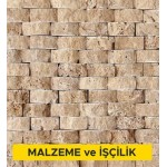 Her renk, boyut, şekil ve desende fileli (file üzerine dizilmiş) doğal taş mozaikler (derzsiz - patlatma yüzeyli) ile derzsiz duvar ve cephe kaplaması yapılması. (Malzeme Dahil) Her renk, boyut, şekil ve desende fileli (file üzerine dizilmiş) doğal taş mozaikler (derzsiz - patlatma yüzeyli) ile derzsiz duvar ve cephe kaplaması yapılması. (Malzeme Dahil)