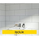 30 x 60 cm anma ebatlarında, her türlü desen ve yüzey özelliğinde, I.kalite, beyaz, sırlı porselen karo ile 3 mm derz aralıklı döşeme kaplaması yapılması (karo yapıştırıcısı ile) (Malzeme Hariç) (İşçilik) 30 x 60 cm anma ebatlarında, her türlü desen ve yüzey özelliğinde, I.kalite, beyaz, sırlı porselen karo ile 3 mm derz aralıklı döşeme kaplaması yapılması (karo yapıştırıcısı ile) (Malzeme Hariç) (İşçilik)