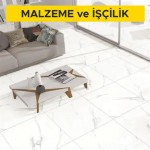60 x 60 cm anma ebatlarında, her türlü desen ve yüzey özelliğinde, I.kalite, renkli, sırlı porselen karo ile 3 mm derz aralıklı döşeme kaplaması yapılması (karo yapıştırıcısı ile) (Malzeme Dahil) 60 x 60 cm anma ebatlarında, her türlü desen ve yüzey özelliğinde, I.kalite, renkli, sırlı porselen karo ile 3 mm derz aralıklı döşeme kaplaması yapılması (karo yapıştırıcısı ile) (Malzeme Dahil)