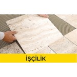 40 x 40 cm anma ebatlarında, her türlü renk, desen ve yüzey özelliğinde, I.kalite, mat, sırsız porselen karo ile 3 mm derz aralıklı döşeme kaplaması yapılması (karo yapıştırıcısı ile) (Malzeme Hariç) (İşçilik) 40 x 40 cm anma ebatlarında, her türlü renk, desen ve yüzey özelliğinde, I.kalite, mat, sırsız porselen karo ile 3 mm derz aralıklı döşeme kaplaması yapılması (karo yapıştırıcısı ile) (Malzeme Hariç) (İşçilik)