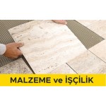 40 x 40 cm anma ebatlarında, her türlü renk, desen ve yüzey özelliğinde, I.kalite, mat, sırsız porselen karo ile 3 mm derz aralıklı döşeme kaplaması yapılması (karo yapıştırıcısı ile) (Malzeme Dahil) 40 x 40 cm anma ebatlarında, her türlü renk, desen ve yüzey özelliğinde, I.kalite, mat, sırsız porselen karo ile 3 mm derz aralıklı döşeme kaplaması yapılması (karo yapıştırıcısı ile) (Malzeme Dahil)