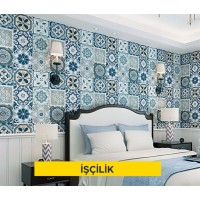 (42,5 x 42,5 cm) veya (45 x 45 cm) anma ebatlarında, rektifiyeli, her türlü renk, desen ve yüzey özelliğinde, I.kalite, parlak, sırsız porselen karo ile 3 mm derz aralıklı duvar ve cephe kaplaması yapılması (karo yapıştırıcısı ile (Malzeme Hariç) (İşçilik (42,5 x 42,5 cm) veya (45 x 45 cm) anma ebatlarında, rektifiyeli, her türlü renk, desen ve yüzey özelliğinde, I.kalite, parlak, sırsız porselen karo ile 3 mm derz aralıklı duvar ve cephe kaplaması yapılması (karo yapıştırıcısı ile (Malzeme Hariç) (İşçilik