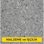 Kuvars-silis + mermer agregalı terrazo karo ile iç mekan döşeme kaplaması yapılması (Kırılma Yükü Şartları (Sınıf 2) Yüzey alanı ? 1100cm² ebatlarda ve kırılma dayanımı > 2,5 kN, honlu veya cilalı) (Malzeme Dahil) Kuvars-silis + mermer agregalı terrazo karo ile iç mekan döşeme kaplaması yapılması (Kırılma Yükü Şartları (Sınıf 2) Yüzey alanı ? 1100cm² ebatlarda ve kırılma dayanımı > 2,5 kN, honlu veya cilalı) (Malzeme Dahil)