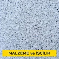 Kuvars-silis agregalı terrazo karo ile dış mekan döşeme kaplaması yapılması (Kırılma Dayanımı Şartları (Sınıf 1) Eğilme dayanımı minimum 2,8 Mpa Aşınma direnç sınıfı (2-G), Yüzey alanı ? 1600 cm², her türlü yüzey işlemli) (Malzeme Dahil) Kuvars-silis agregalı terrazo karo ile dış mekan döşeme kaplaması yapılması (Kırılma Dayanımı Şartları (Sınıf 1) Eğilme dayanımı minimum 2,8 Mpa Aşınma direnç sınıfı (2-G), Yüzey alanı ? 1600 cm², her türlü yüzey işlemli) (Malzeme Dahil)