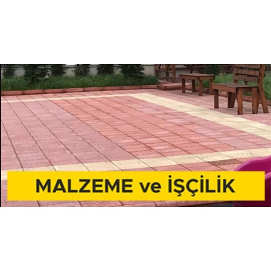 Karosiman terrazo karo ile dış mekan döşeme kaplaması yapılması (Kırılma Dayanımı Şartları (Sınıf 1) Eğilme dayanımı minimum 2,8 Mpa Aşınma direnç sınıfı (2-G), 1600 < Yüzey Alanı ? 3600 cm², yivli-yivsiz, her renkte) (Malzeme Dahil) Karosiman terrazo karo ile dış mekan döşeme kaplaması yapılması (Kırılma Dayanımı Şartları (Sınıf 1) Eğilme dayanımı minimum 2,8 Mpa Aşınma direnç sınıfı (2-G), 1600 < Yüzey Alanı ? 3600 cm², yivli-yivsiz, her renkte) (Malzeme Dahil)