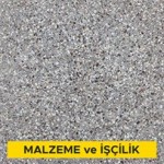 Andezit agregalı terrazo karo ile dış mekan döşeme kaplaması yapılması (Kırılma Dayanımı Şartları (Sınıf 1) Eğilme dayanımı minimum 2,8 Mpa Aşınma direnç sınıfı (2-G), 1600 < Yüzey Alanı ? 3600 cm², her türlü yüzey işlemli) (Malzeme Dahil)